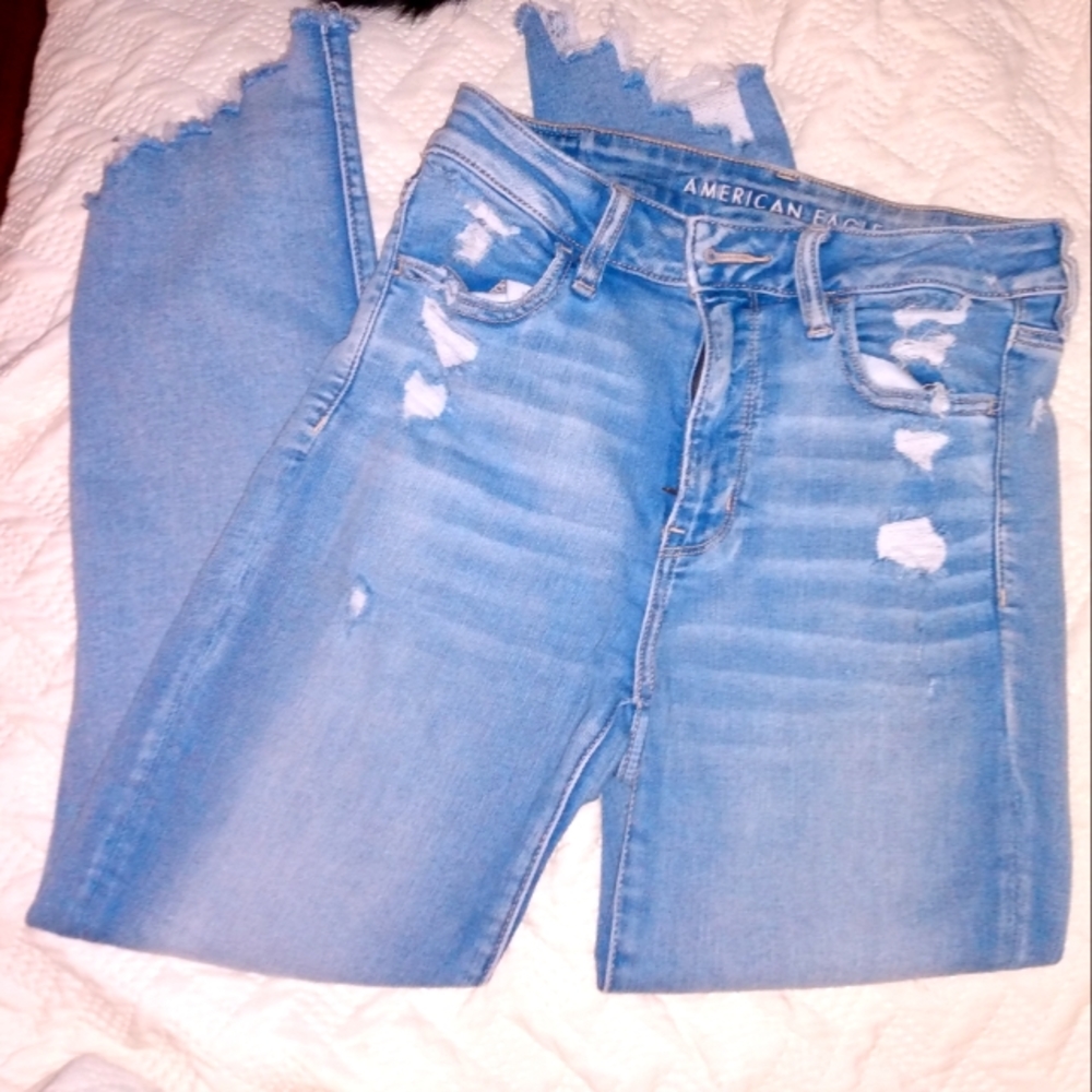 American eagle crop jegging